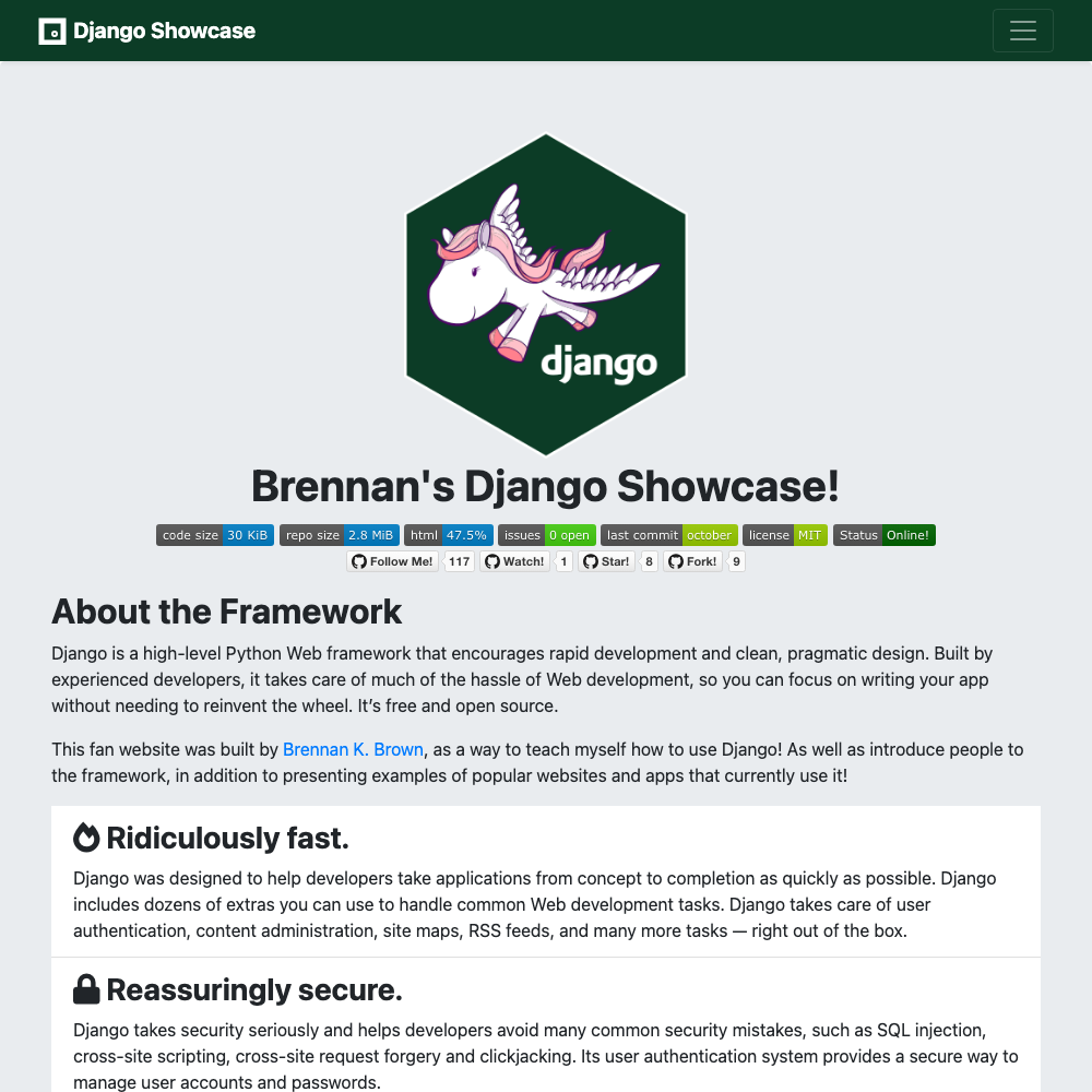 Django Project: Full‑Stack Web App